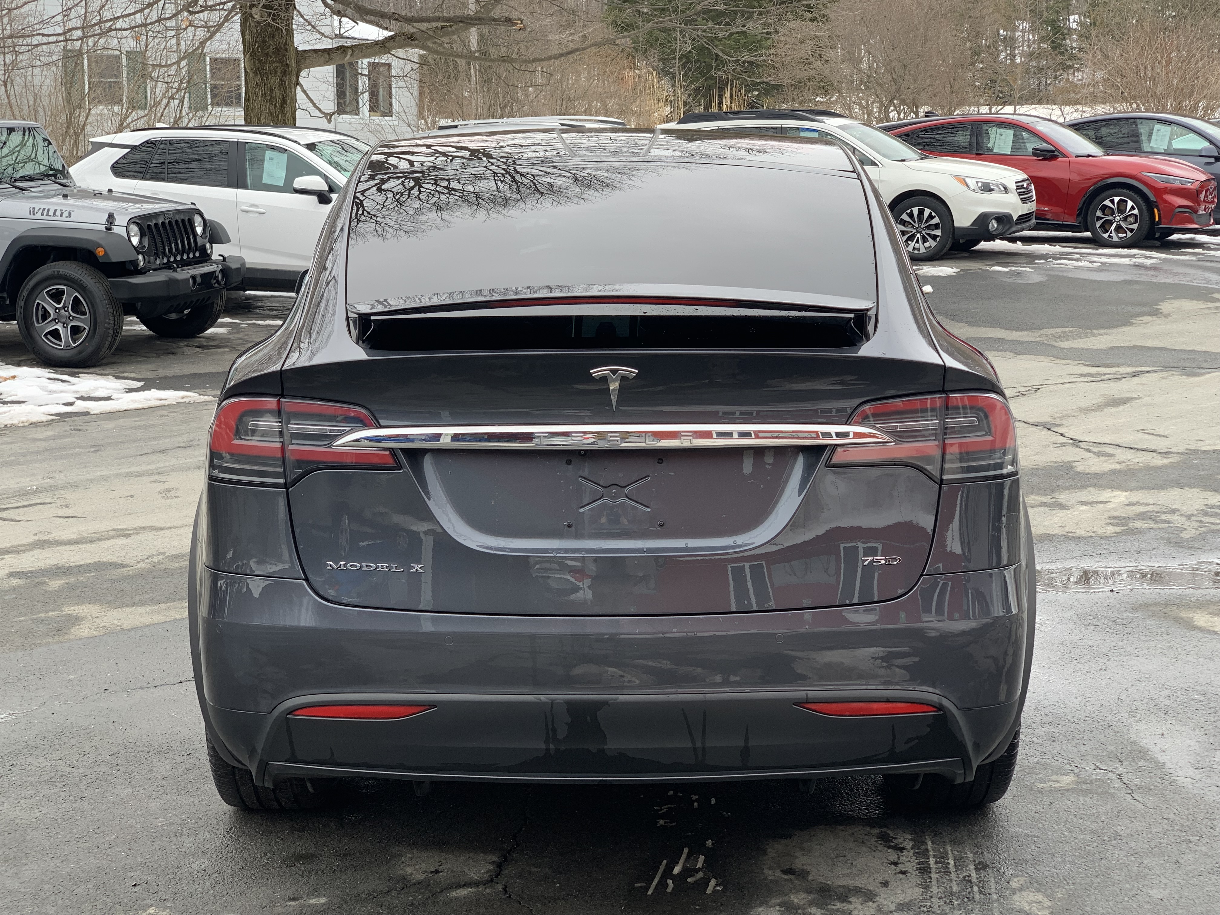 JN auto Tesla Model X75D 6 passagers,Une seule proprio, Garantie prolongée 12 mois/20 000 km incluse, possibilité de surclassement 8608957 2016 Image 4